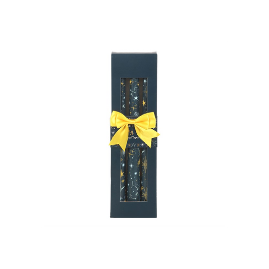 Set of 3 Starry Night Taper Candles