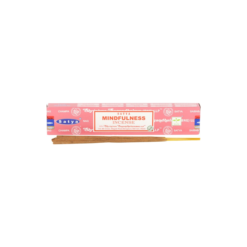 Set of 12 Mindfulness Incense Sticks by Satya (12/50)