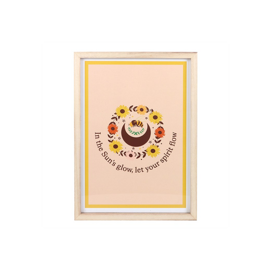 Let Your Spirit Flow Framed Wall Art Print