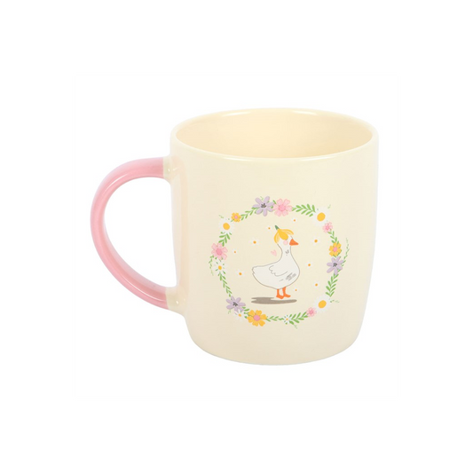 Floral Duck Mug