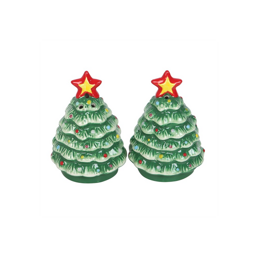 Nostalgic Christmas Trees Salt & Pepper Shakers