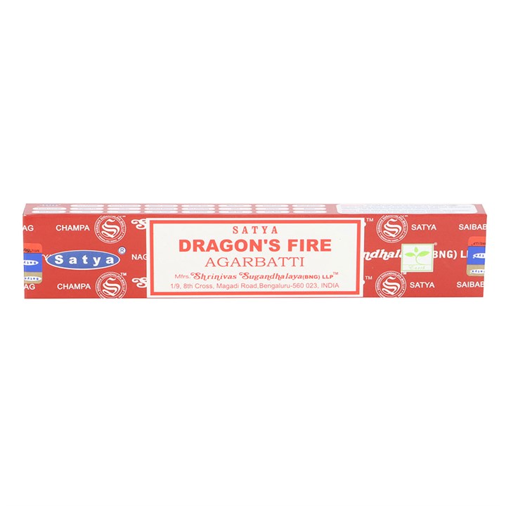 Set of 12 Dragon's Fire Perfumed Incense by Satya (12/50)