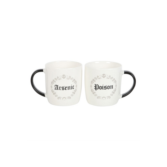 Poison and Arsenic Couples Mug Set