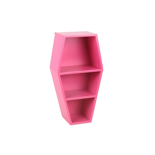 Small Hot Pink Coffin Shelf
