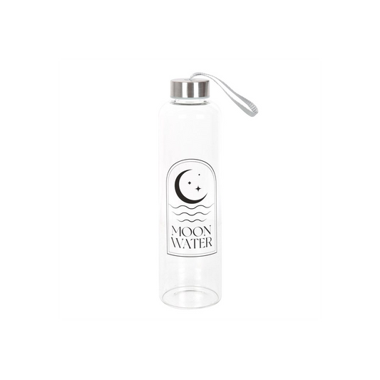 Moon Water Glass Water Bottle