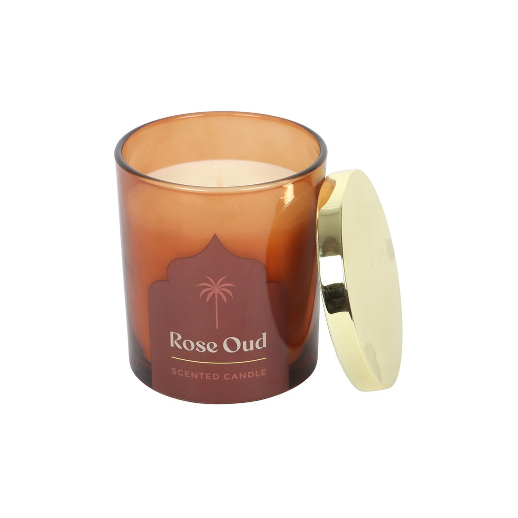 Arabian Nights Rose Oud Scented Candle