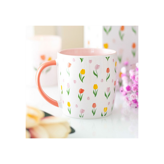 Tulip Print Mug