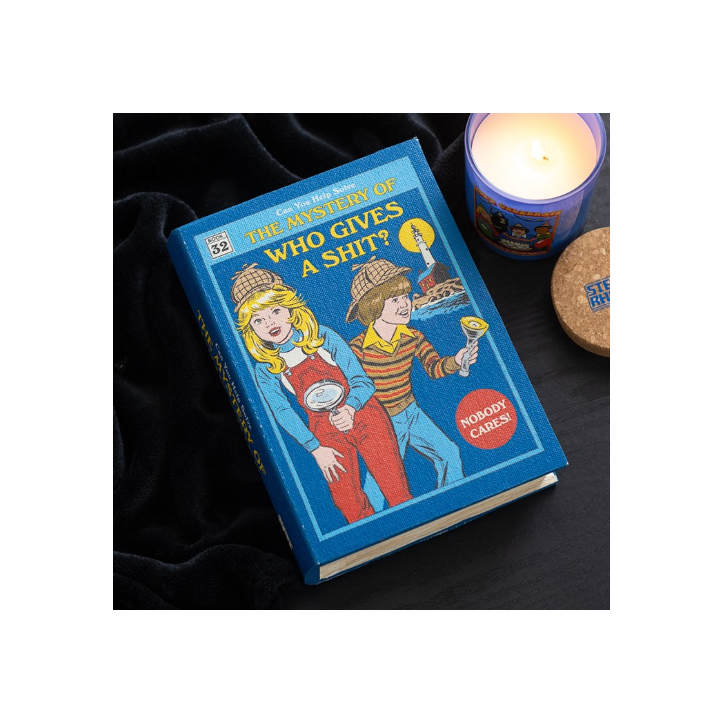 Who Gives a Shit Book Shaped Storage Box by Steven Rhodes