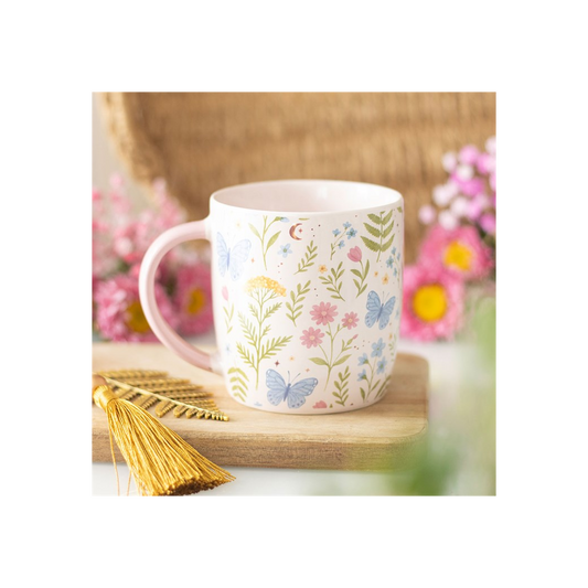 Luna Bloom Floral Print Mug