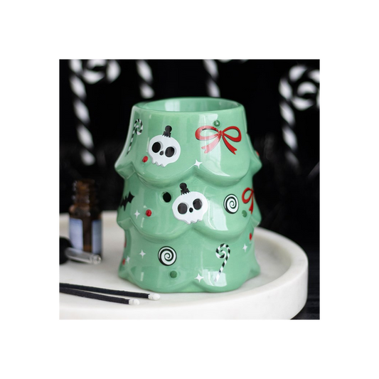 Creepy Christmas Tree Oil Burner and Wax Warmer