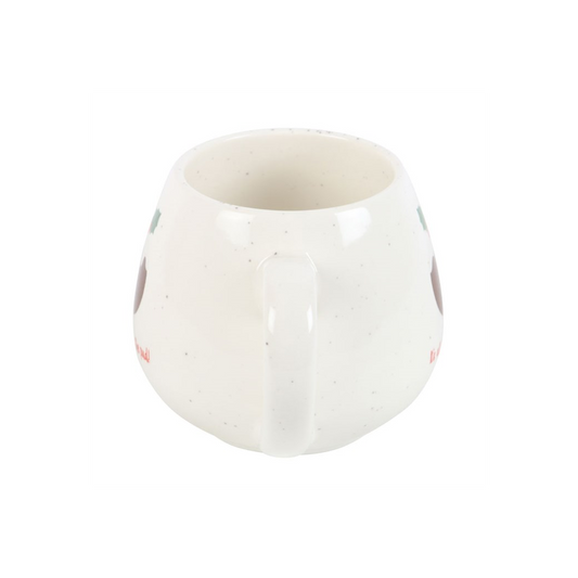 All Good in the Pud Rounded Christmas Mug