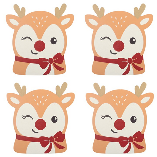 Ruby the Reindeer Coaster Set