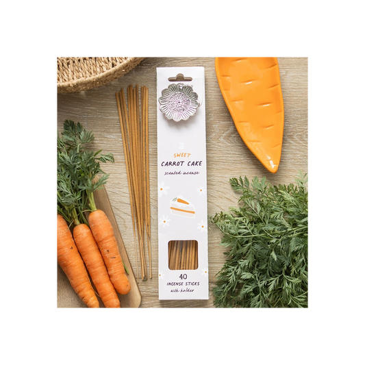 Set of 18 Carrot Cake Incense Stick Gift Sets in Display