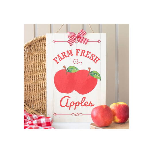 Farm Fresh Apples Hanging Sign