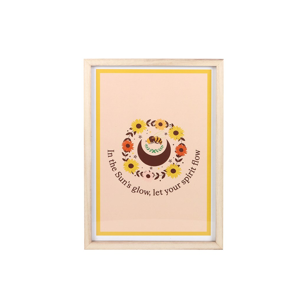 Let Your Spirit Flow Framed Wall Art Print