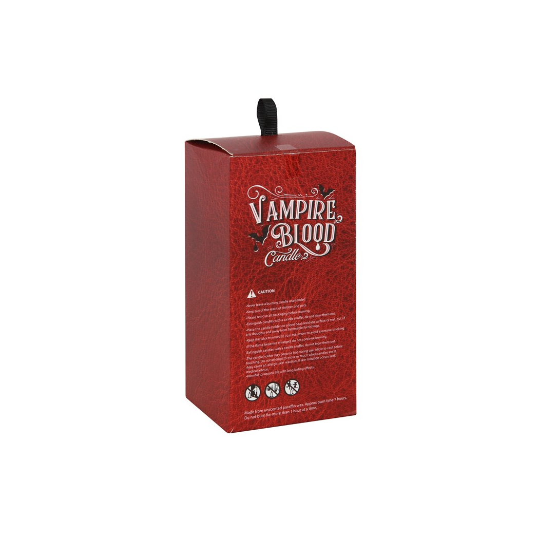 Large Vampire Blood Pillar Candle