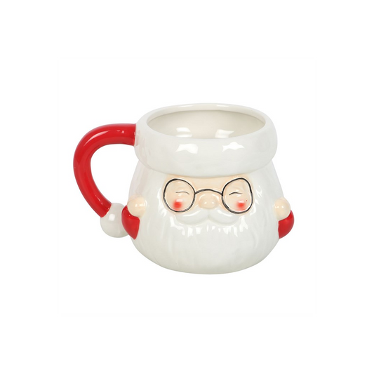 Santa Claus Shaped Mug