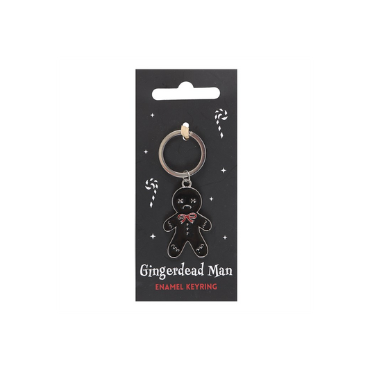 Spooky Gingerbread Man Keyring
