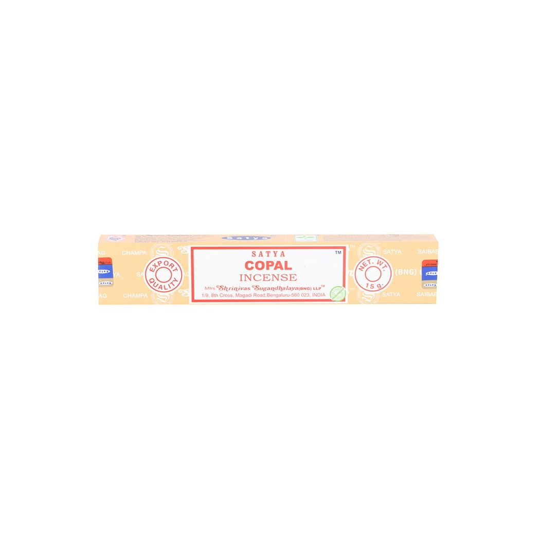 Set of 12 Copal Incense Sticks by Satya (12/50)