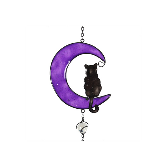 Black Cat Windchime