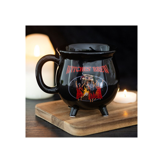 Witches' Brew Cauldron Mug by Steven Rhodes