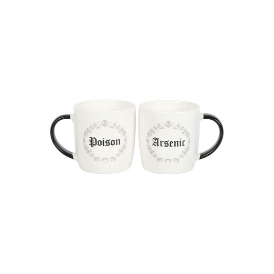 Poison and Arsenic Couples Mug Set