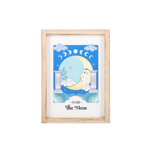 The Moon Celestial Framed Wall Print