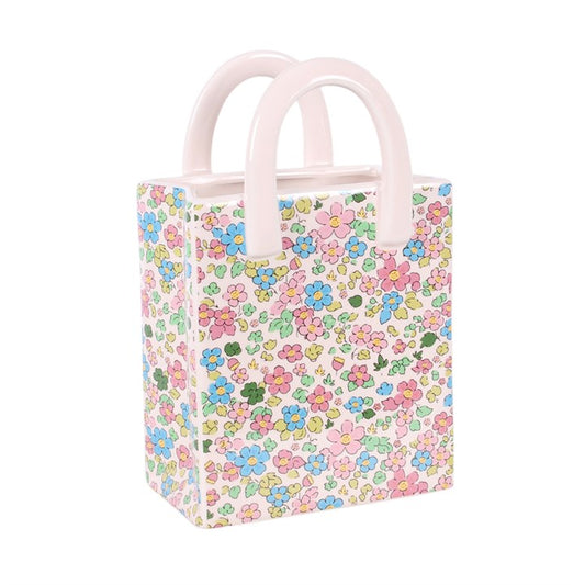 The Floral Edit Bag Shaped Flower Vase