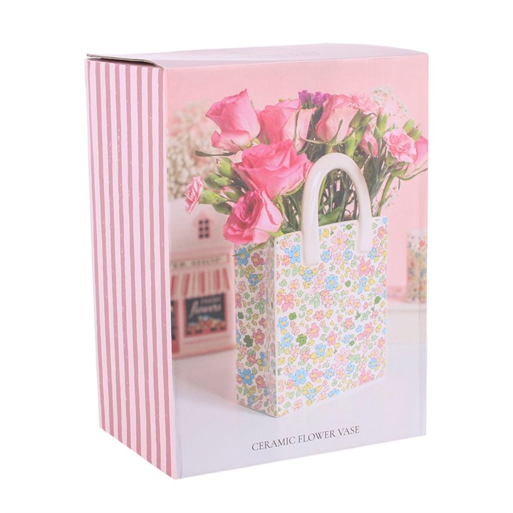 The Floral Edit Bag Shaped Flower Vase