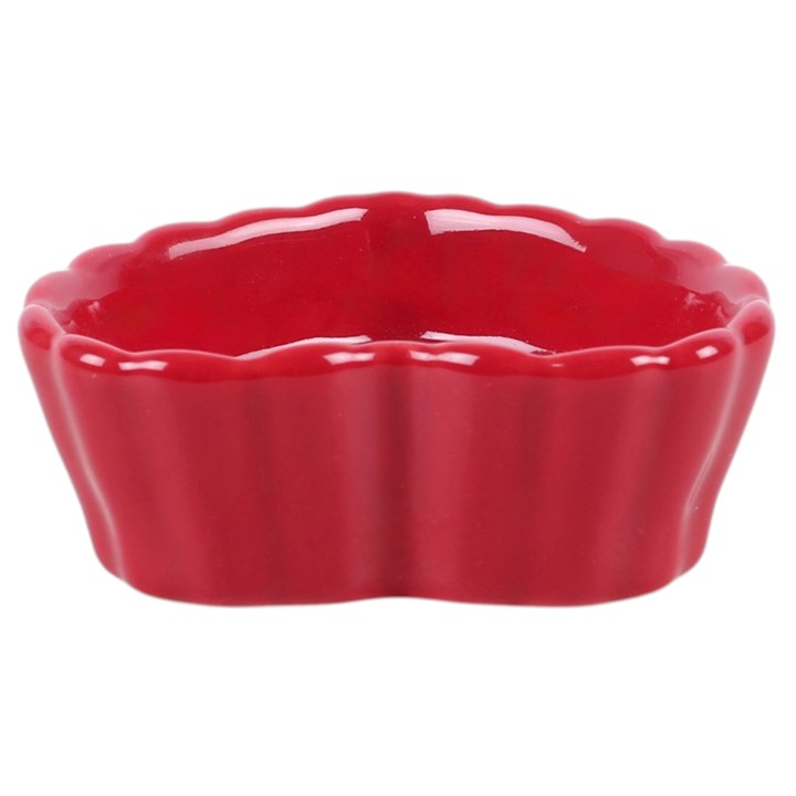 Set of 3 Scalloped Heart Tealight Holders