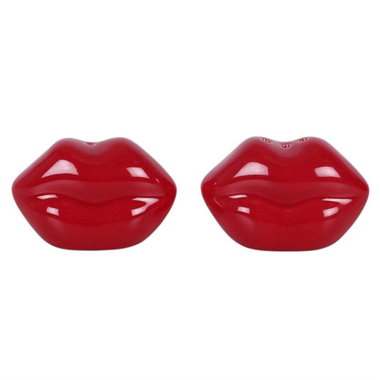 Lip Shaped Salt and Pepper Shakers