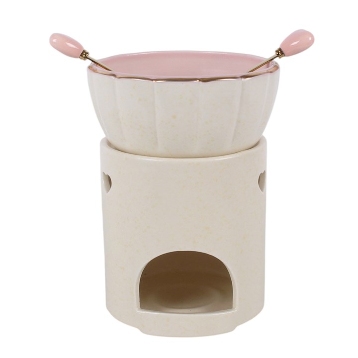 Ceramic Fondue Set for Two