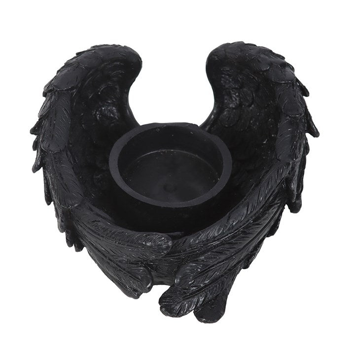 Raven Wings Tealight Candle Holder