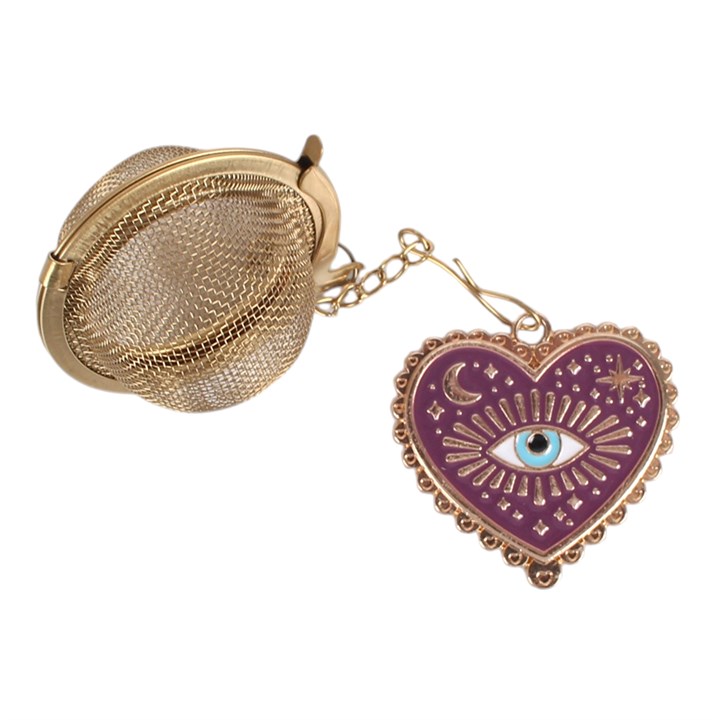 Sacred Sight Heart Print Mug and Tea Infuser Set