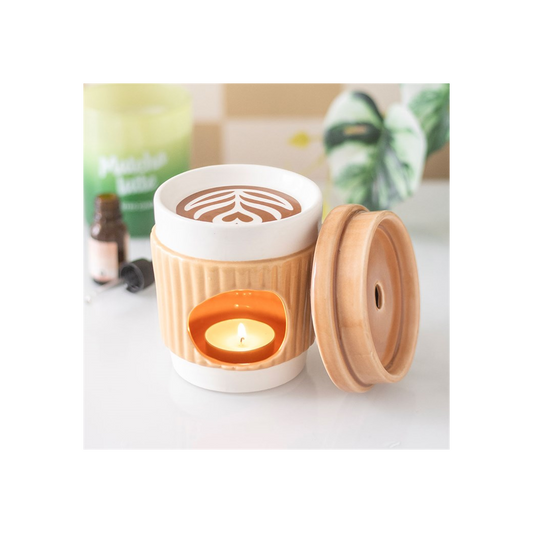 Coffee Cup Oil Burner