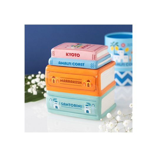 Travel Book Stack Oil Burner and Wax Warmer