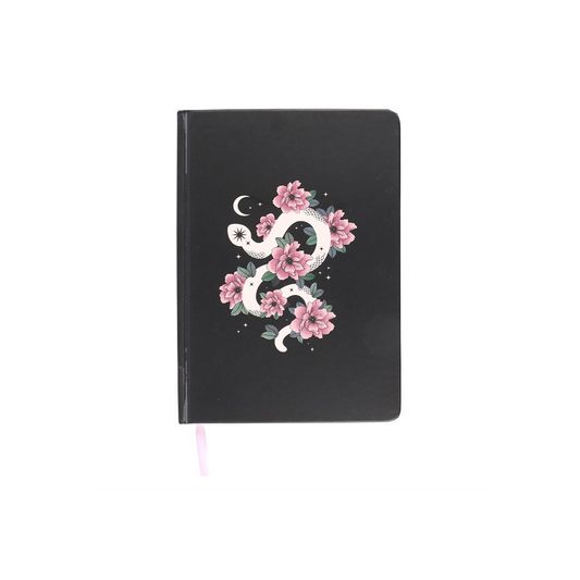 Floral Snake A5 Notebook