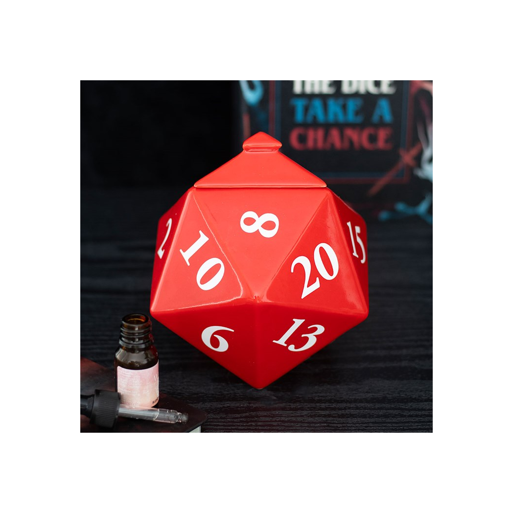 D20 Gaming Dice Shaped Oil Burner