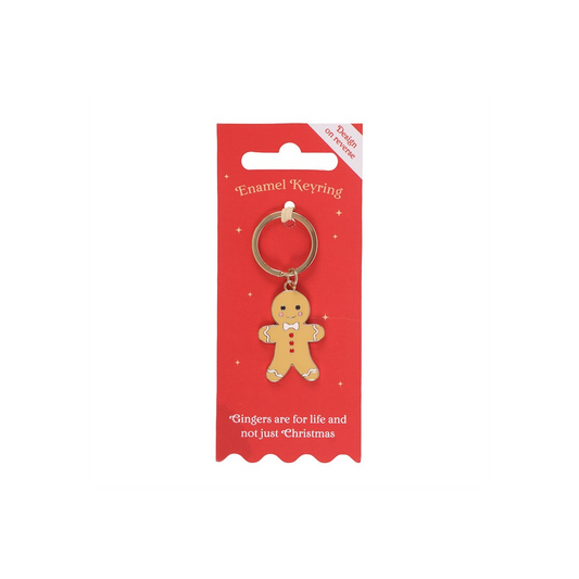 Gingerbread Man Keyring