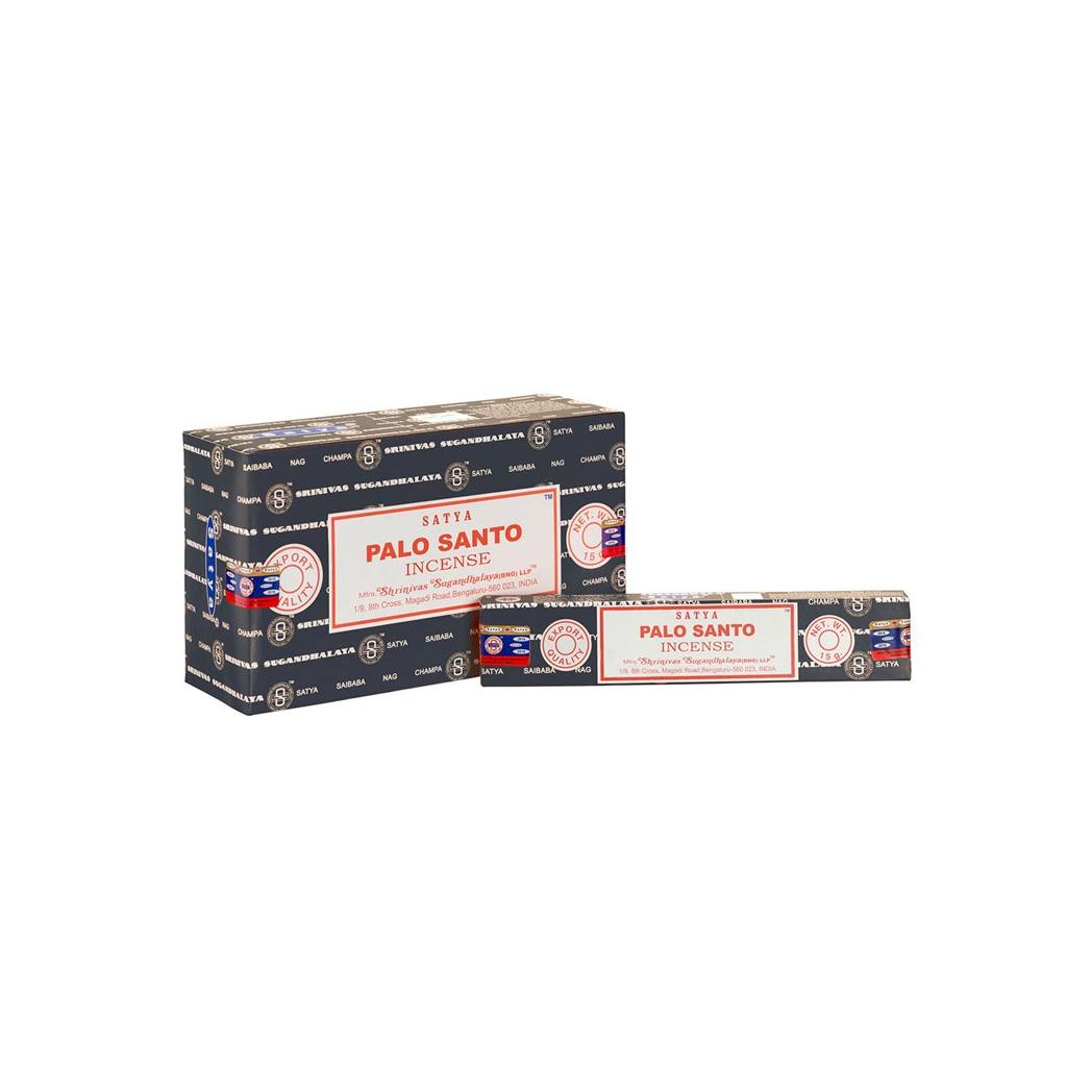 Set of 12 Palo Santo Incense Sticks by Satya (12/50)