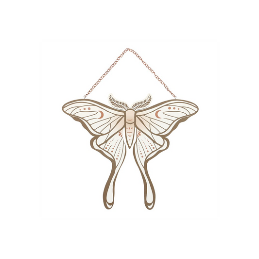 Luna Moth Hanging Sign