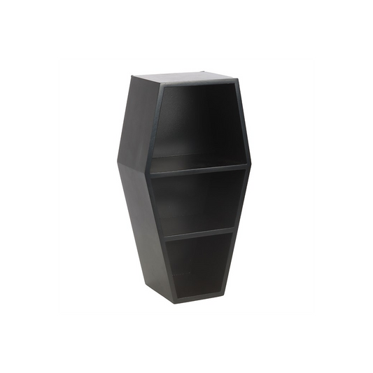 Small Black Coffin Shelf