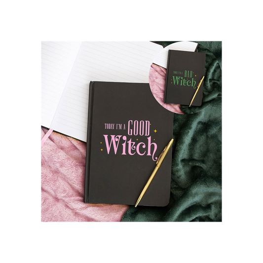 Good Witch Bad Witch A5 Reversible Notebook