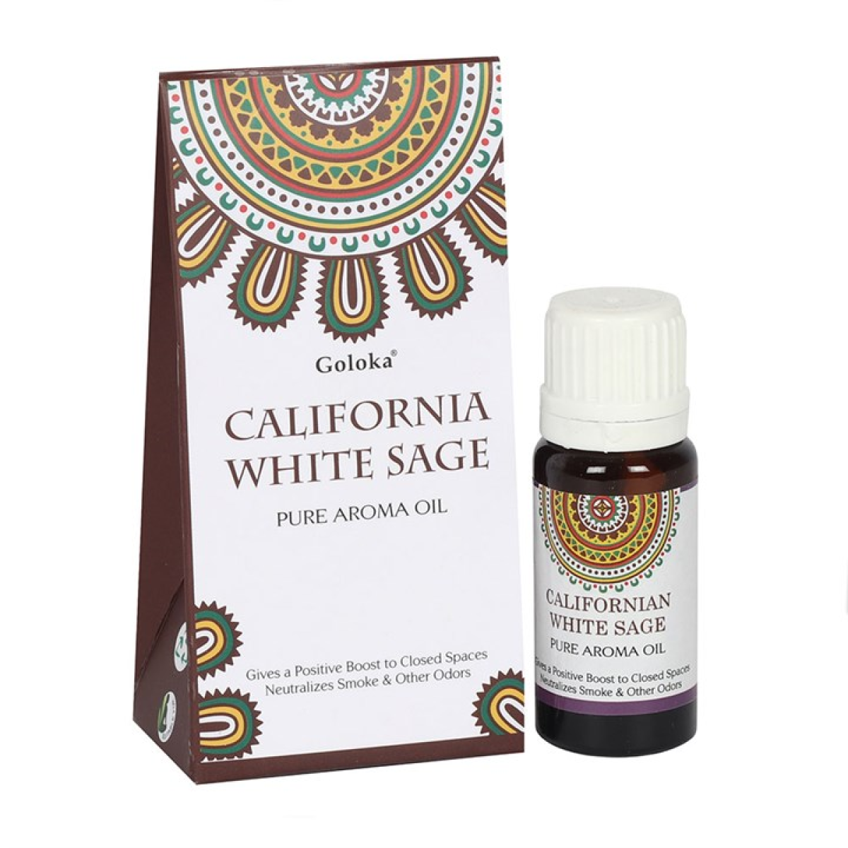 Set of 12 Goloka California White Sage Fragrance Oils