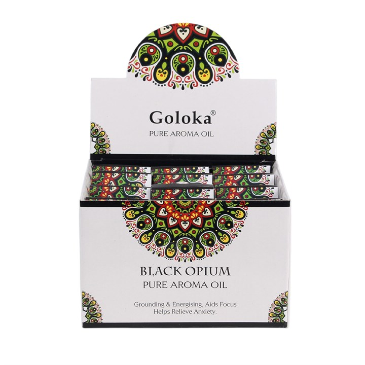 Set of 12 Goloka Black Opium Fragrance Oils