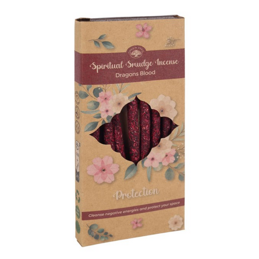 12 Packs of Dragon's Blood Protection Spiritual Smudge Incense Sticks