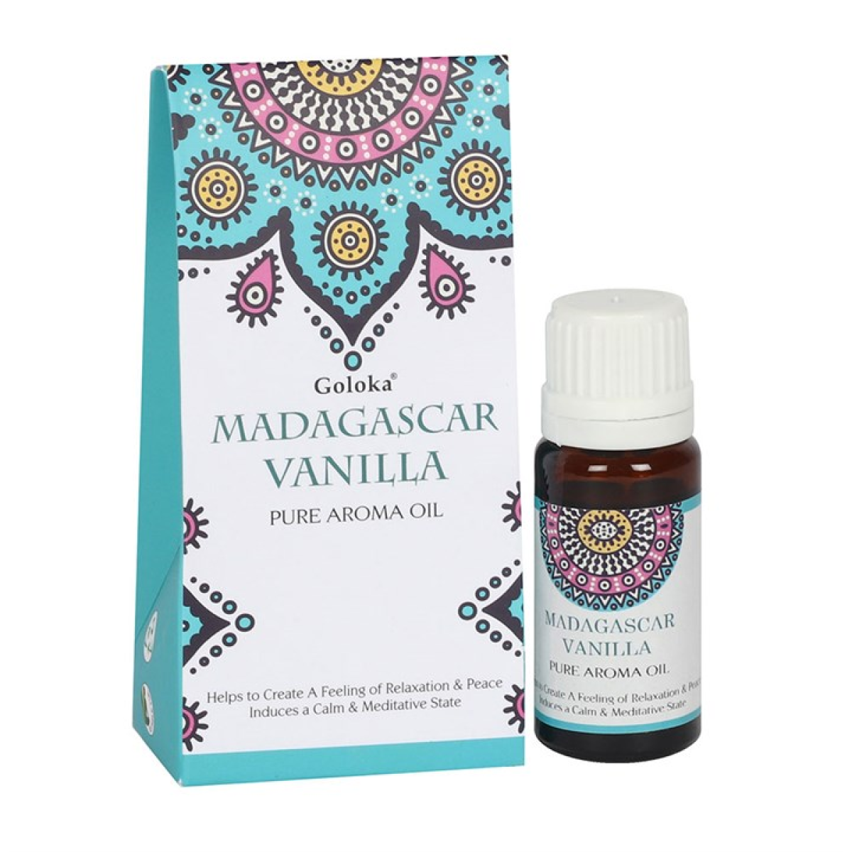 Set of 12 Goloka Madagascar Vanilla Fragrance Oils