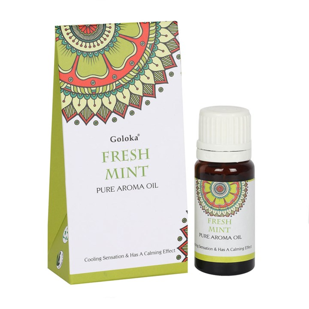 Set of 12 Goloka Fresh Mint Fragrance Oils