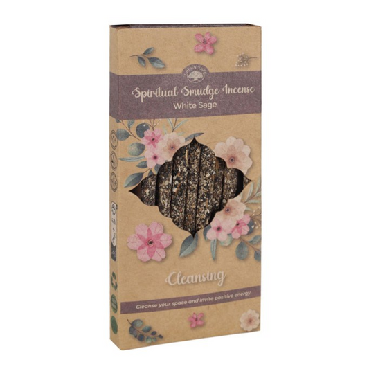 12 Packs of White Sage Cleansing Spiritual Smudge Incense Sticks