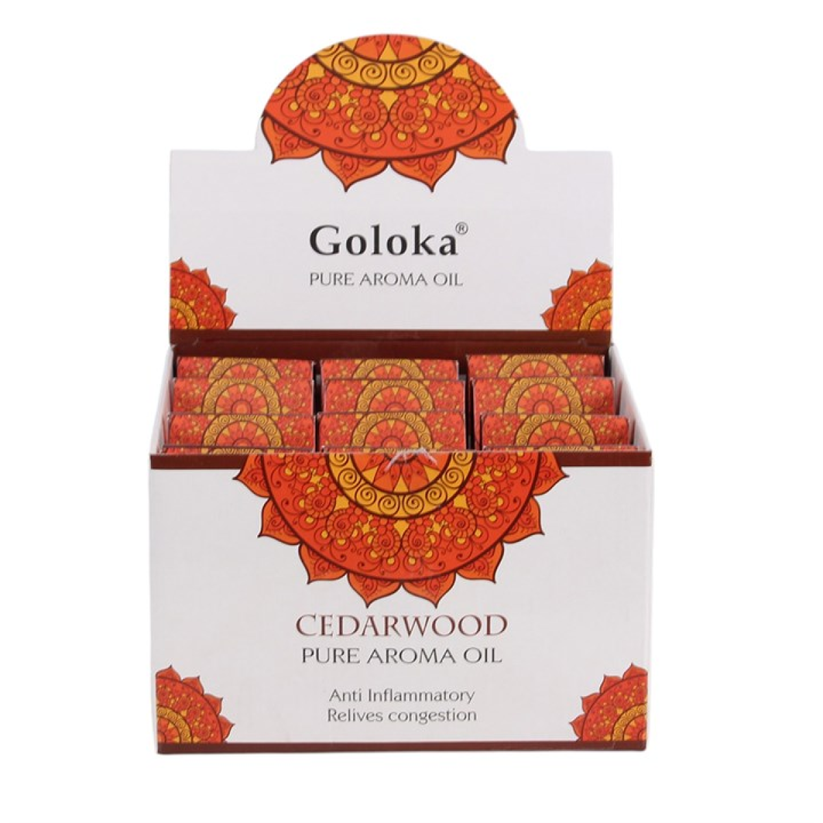 Set of 12 Goloka Cedarwood Fragrance Oils